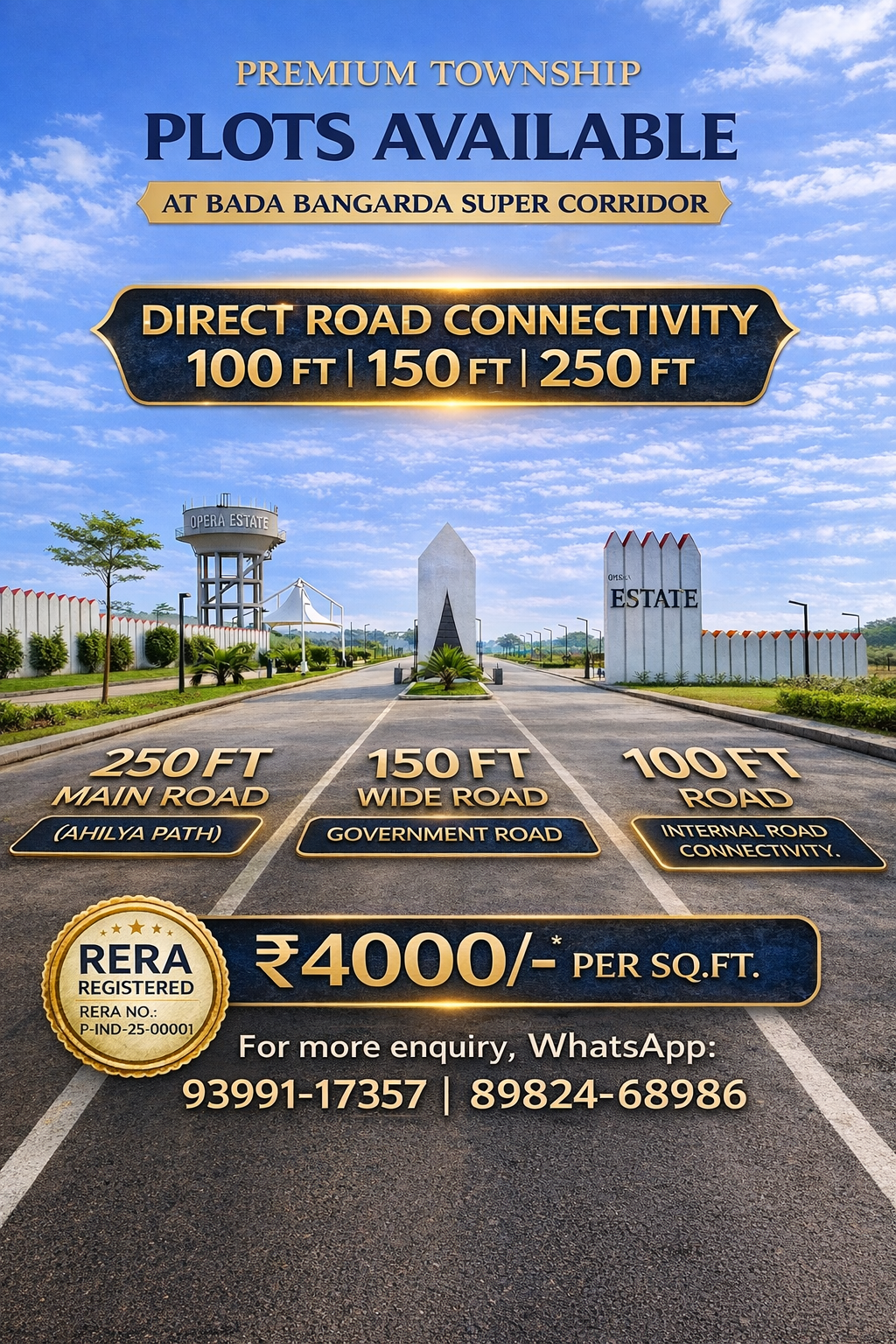Corner + Garden Plot in Super Corridor Indore