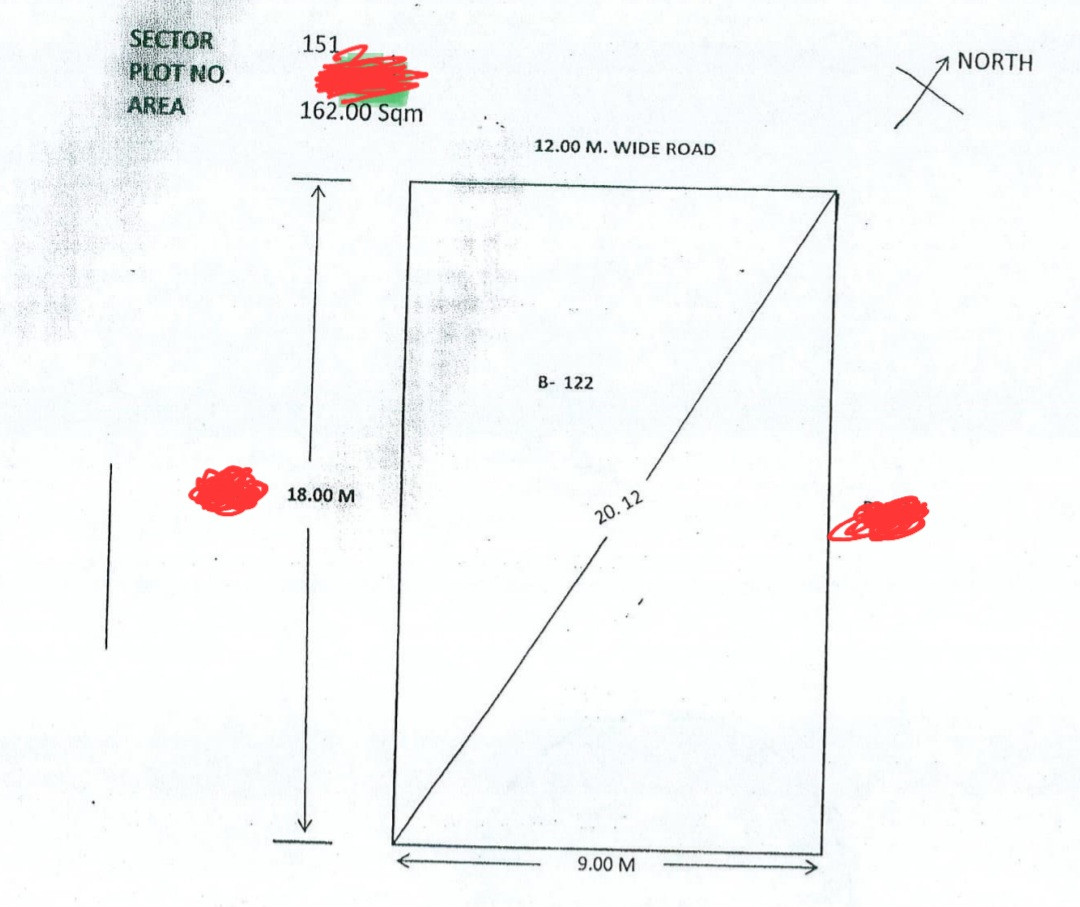 162 Sq Mtr Plot for Sale in Sector 151 Noida | Lease Paid Plot Near Reputed Builders & IT Parks in Noida